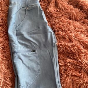 Heather indigo joggers denim color